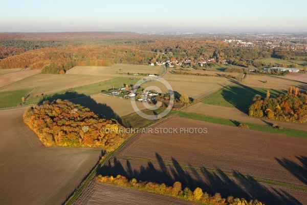 Fontenay-Lés-Briis vue du ciel