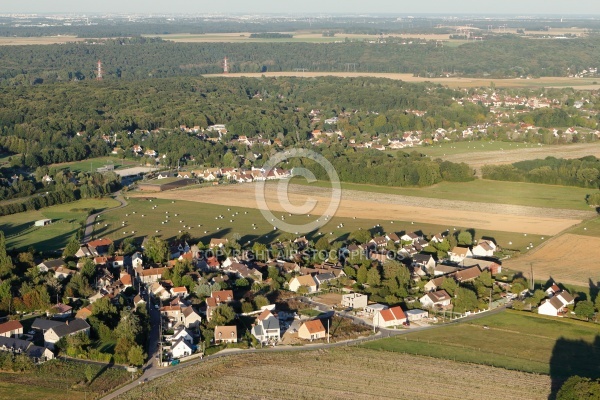 Forges-les-Bains vue du ciel