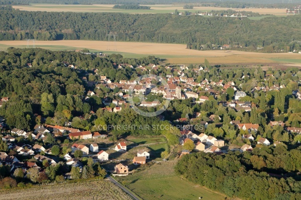 Forges-les-Bains vue du ciel