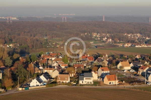 Forges-les-Bains vue du ciel