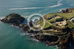 Fort de Bertheaume, Plougonvelin vue du ciel