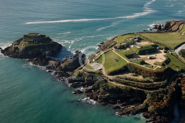 Fort de Bertheaume, Plougonvelin vue du ciel