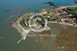 Fort de la Rade, île d Aix vue du ciel