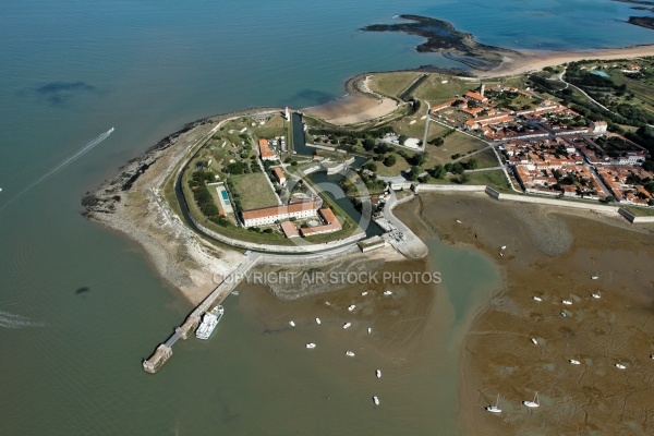 Fort de la Rade, île d Aix vue du ciel