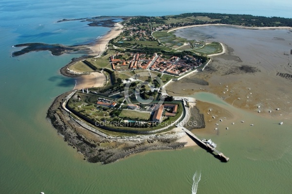 Fort de la Rade, île d Aix vue du ciel