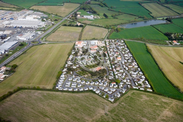 Givrand vue du ciel