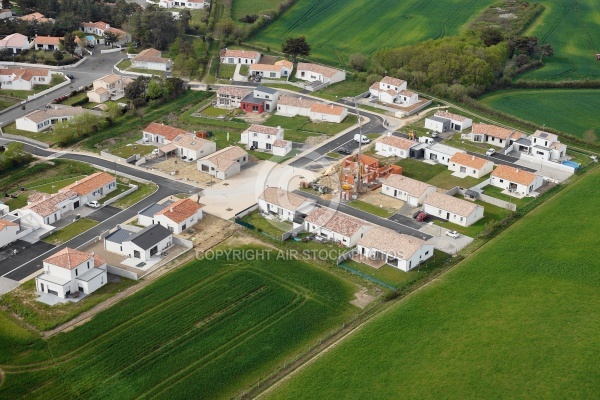 Givrand vue du ciel