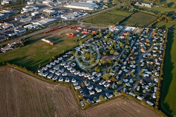 Givrand vue du ciel