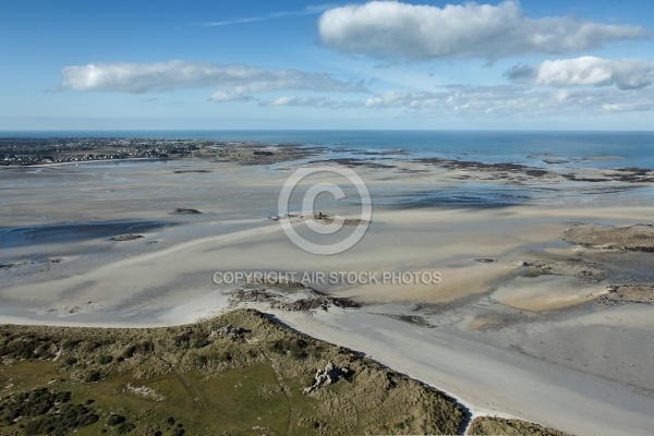 Grève de Goulven, Le Finistere vu du ciel