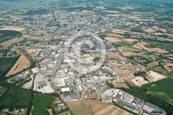 Guérande vue du ciel