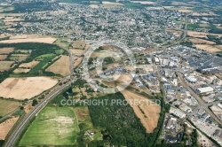 Guérande vue du ciel