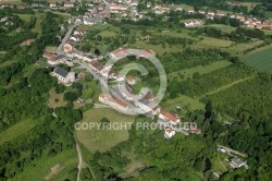 Haute-Kontz, Moselle vue du ciel 57