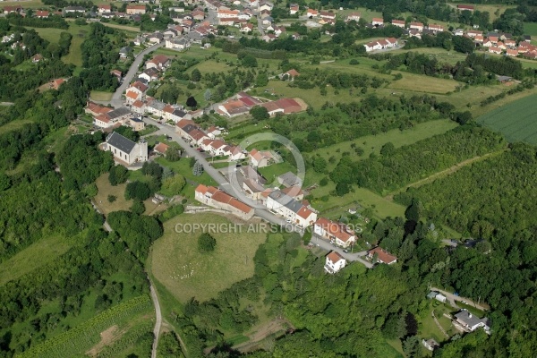 Haute-Kontz, Moselle vue du ciel 57