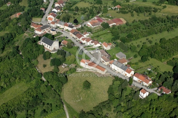 Haute-Kontz, Moselle vue du ciel 57