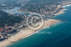 Hossegor vue du ciel