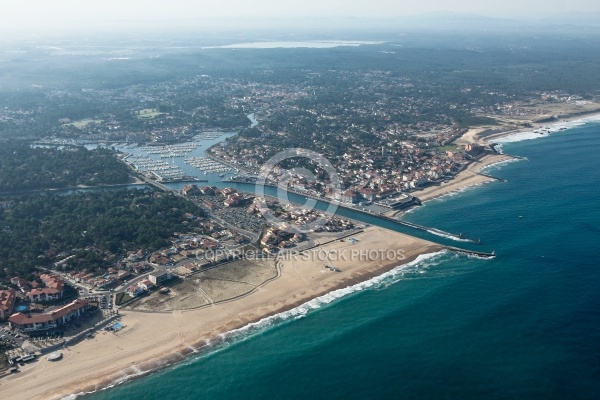 Hossegor vue du ciel