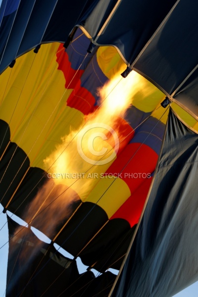 Hot air balloon burner