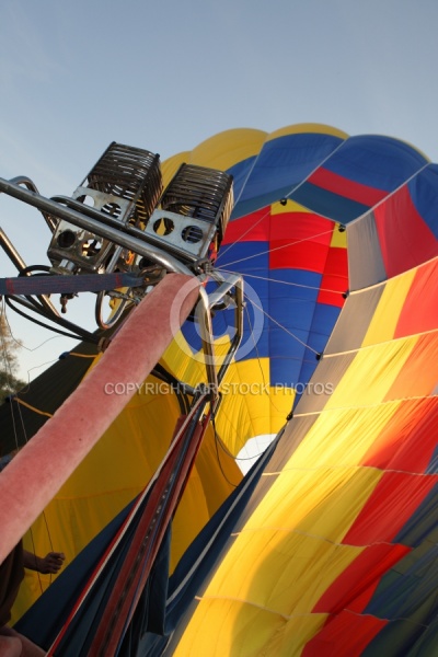 Hot air balloon burner