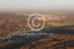 Janville-sur-Juine vue du ciel