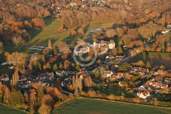 Janville-sur-Juine vue du ciel