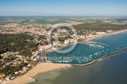 Jard-sur-Mer vue du ciel