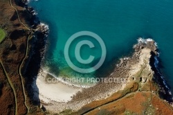 Kermorvan Porz Pabu,  Le conquet vue du ciel