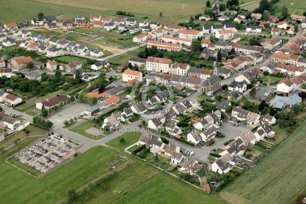 Kuntzig vue du ciel 57 Moselle