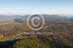 L Ardèche vue du ciel