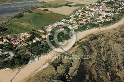 La brée-les-Bains vue du ciel