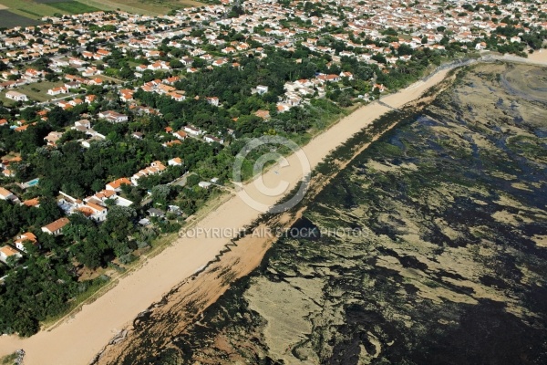 La brée-les-Bains vue du ciel