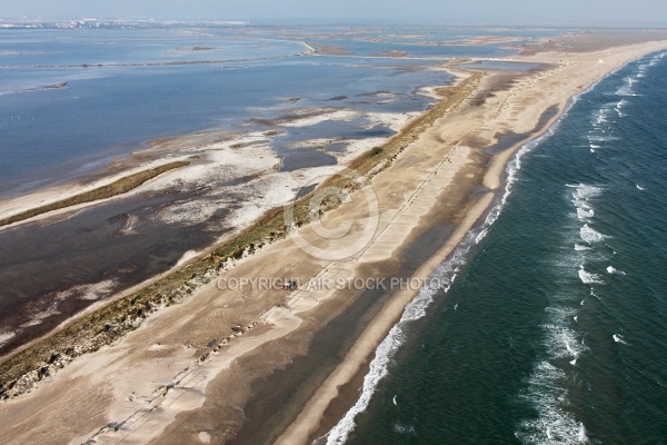 La Camargue vue du ciel