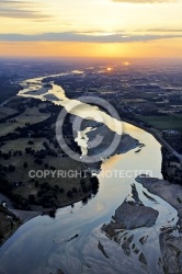 La Loire vu du ciel