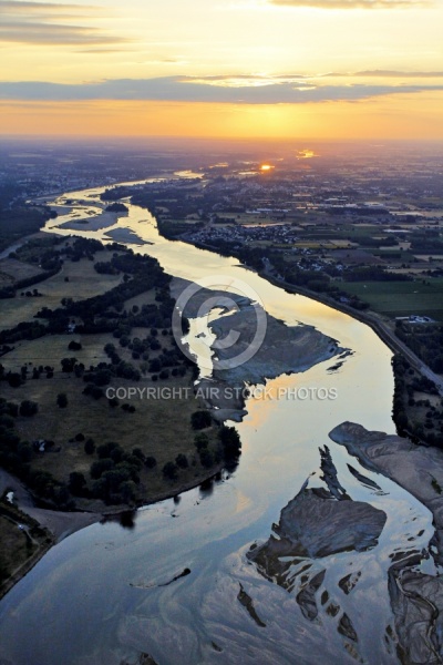 La Loire vu du ciel