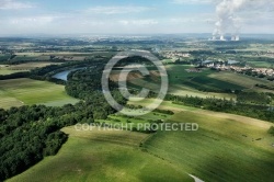 la Moselle et la central nuclÃ©aire de cattenom