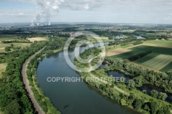 la Moselle et la central nuclÃ©aire de cattenom