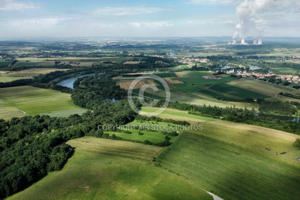 la Moselle et la central nuclÃ©aire de cattenom