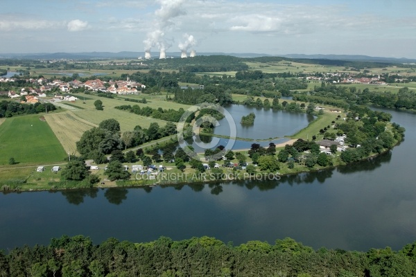 la Moselle et la central nuclÃ©aire de cattenom