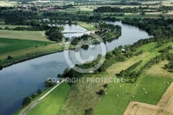la Moselle vue du ciel, Rettel 57 la Moselle vue du ciel, Rettel 57