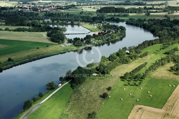 la Moselle vue du ciel, Rettel 57