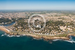 La Pironnière, Château-d Olonne vue du ciel