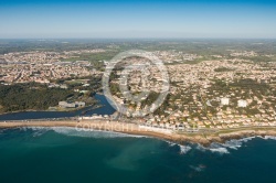 La Pironnière, Château-d Olonne vue du ciel