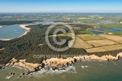La pointe du Payre , Jard-sur-Mer vue du ciel La pointe du Payre , Jard-sur-Mer vue du ciel