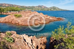 La Rade d Agay massif de l Esterel