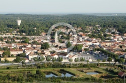 La Tremblade vue du ciel