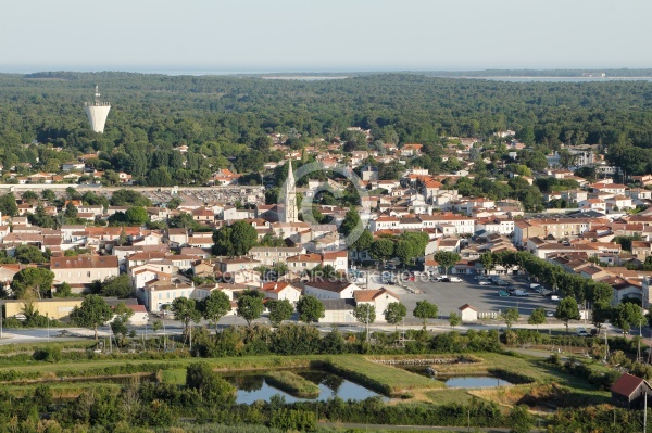 La Tremblade vue du ciel