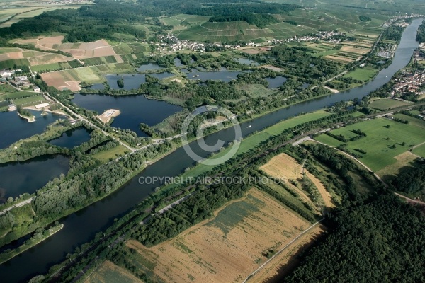 Lacs de Remerschen , Le Luxembourg vue du Ciel