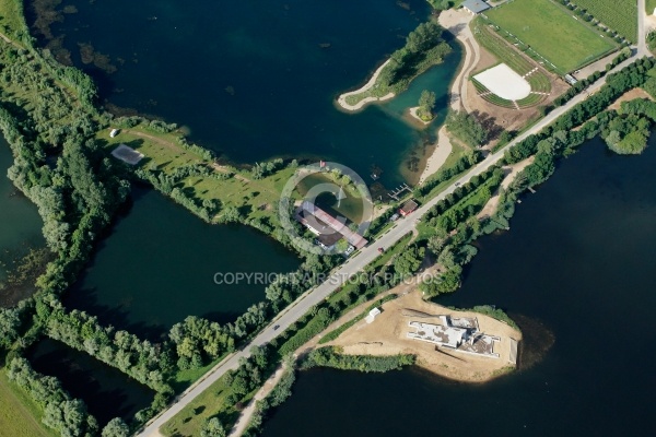 Lacs de Remerschen , Le Luxembourg vue du Ciel