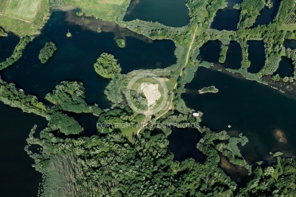 Lacs de Wintrange, Le Luxembourg vue du Ciel