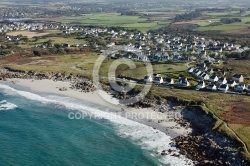 Lampaul-Plouarzel , Finistère vue du ciel