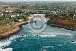 Landunvez, Bretagne FinistÃ¨re vue du ciel